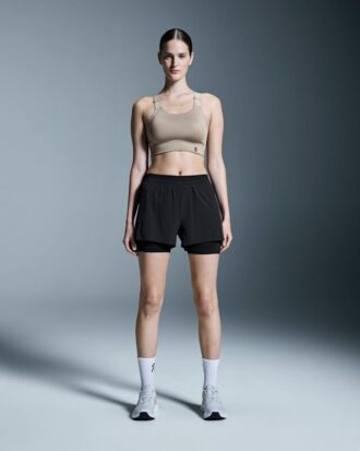 Kvinder 3″ Performance 2/1 Shorts Black