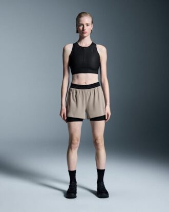 Kvinder 3″ Performance 2/1 Shorts Cinder | Black