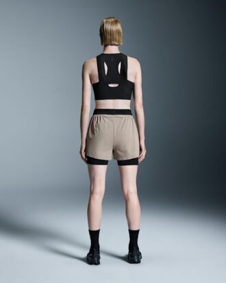 Kvinder 3″ Performance 2/1 Shorts Cinder | Black