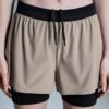 Kvinder 3″ Performance 2/1 Shorts Cinder | Black Kvinder 3″ Performance 2/1 Shorts Cinder | Black