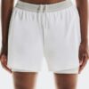 Kvinder 3″ Performance 2/1 Shorts White | Glacier