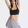 Kvinder Court Skirt Side Pleat