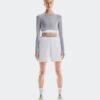 Kvinder Train Long Sleeve Crop Kvinder Train Long Sleeve Crop