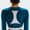 Kvinder Train Long Sleeve Crop Kvinder Train Long Sleeve Crop