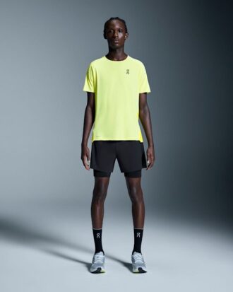Mænd 5″ Performance 2/1 Shorts Black