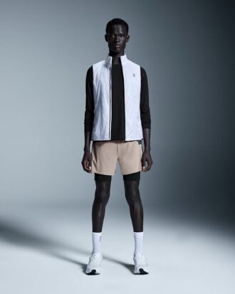 Mænd 5″ Performance 2/1 Shorts Cinder | Black