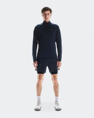 Mænd 5″ Performance 2/1 Shorts Navy | Navy