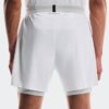 Mænd 5″ Performance 2/1 Shorts White | Glacier